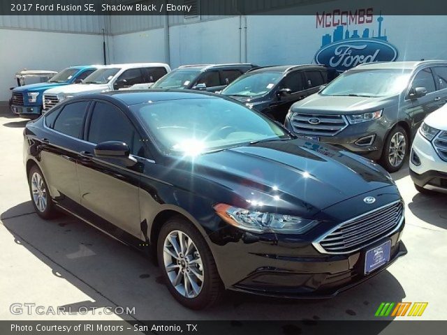 2017 Ford Fusion SE in Shadow Black
