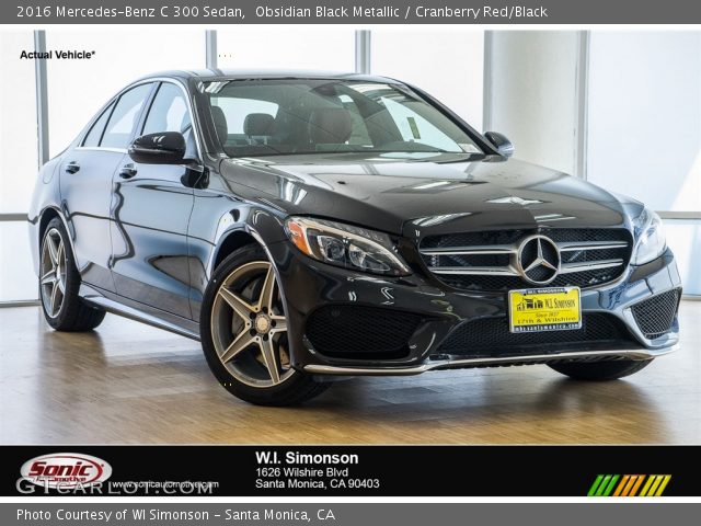 2016 Mercedes-Benz C 300 Sedan in Obsidian Black Metallic
