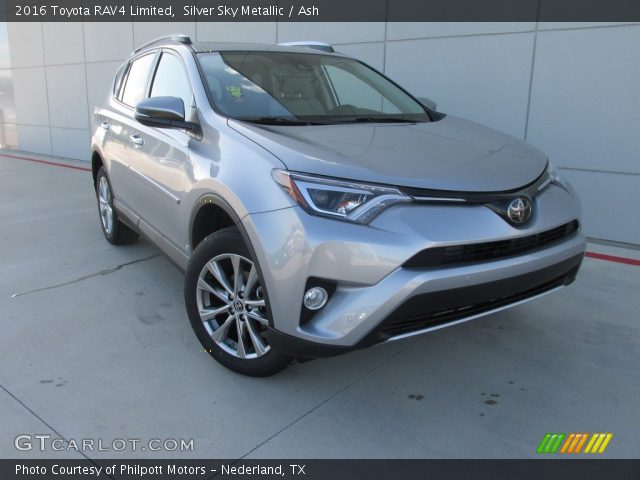 2016 Toyota RAV4 Limited in Silver Sky Metallic