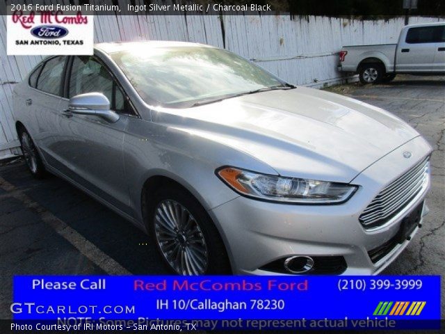 2016 Ford Fusion Titanium in Ingot Silver Metallic