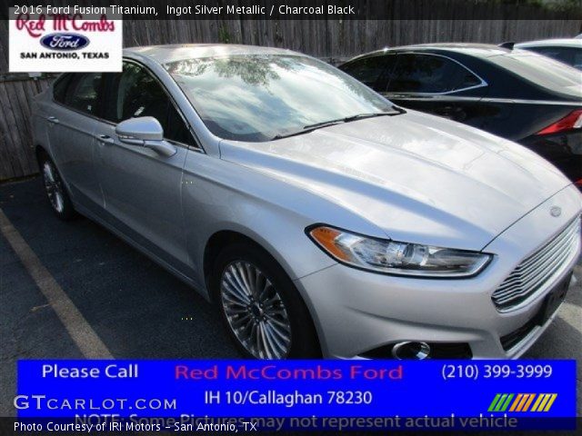 2016 Ford Fusion Titanium in Ingot Silver Metallic