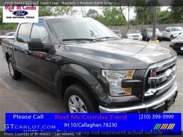 2016 Ford F150 XLT SuperCrew in Magnetic