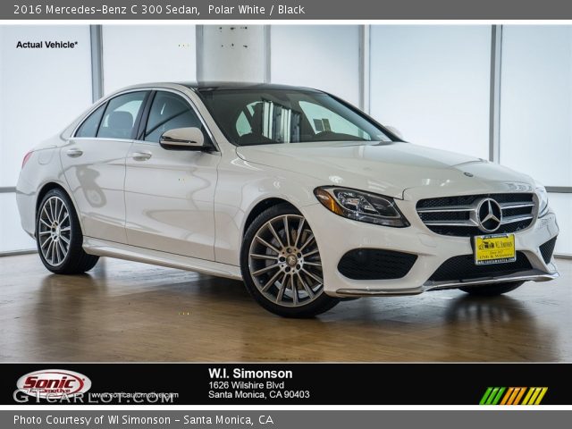 2016 Mercedes-Benz C 300 Sedan in Polar White