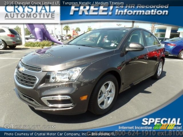 2016 Chevrolet Cruze Limited LT in Tungsten Metallic