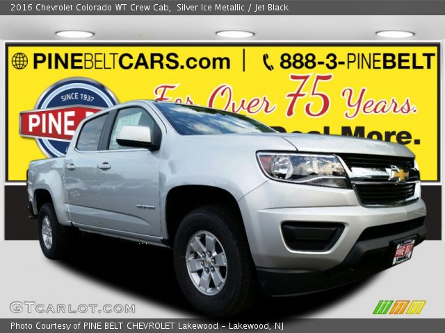 2016 Chevrolet Colorado WT Crew Cab in Silver Ice Metallic