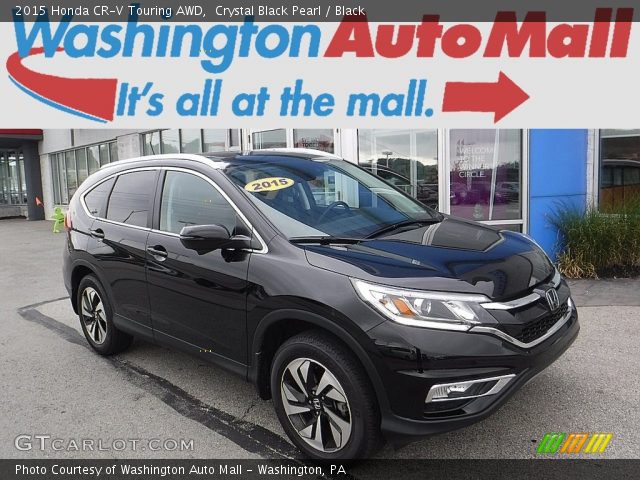 2015 Honda CR-V Touring AWD in Crystal Black Pearl