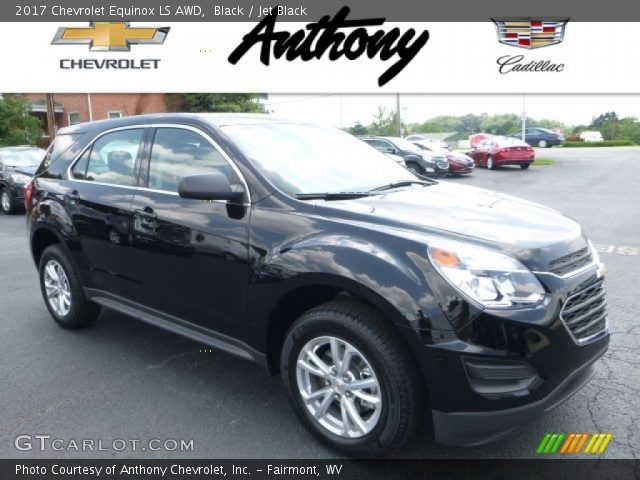 2017 Chevrolet Equinox LS AWD in Black