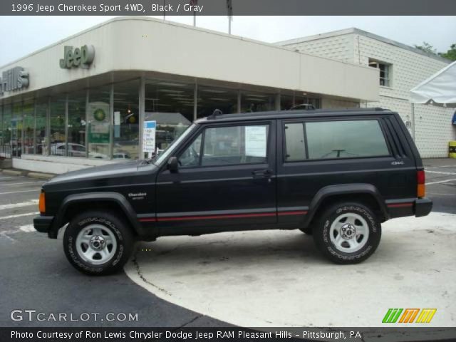 1996 Jeep Cherokee Sport 4WD in Black