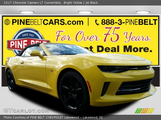2017 Chevrolet Camaro LT Convertible in Bright Yellow