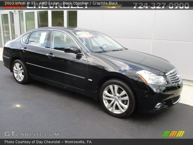 2009 Infiniti M 35x AWD Sedan in Black Obsidian
