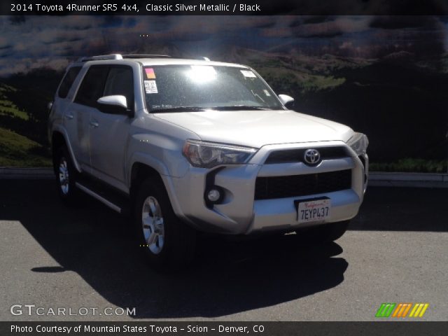 2014 Toyota 4Runner SR5 4x4 in Classic Silver Metallic