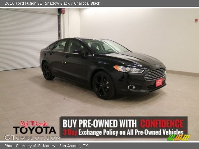 2016 Ford Fusion SE in Shadow Black