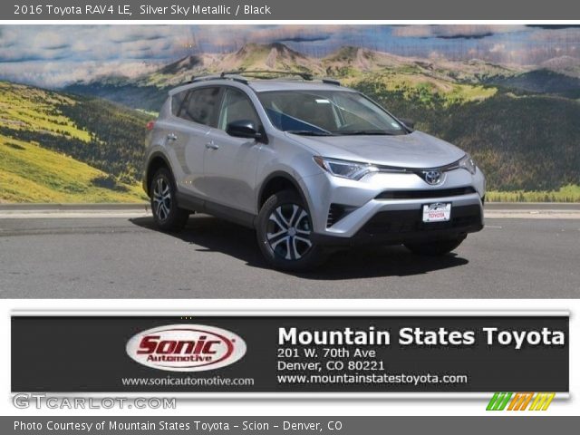2016 Toyota RAV4 LE in Silver Sky Metallic