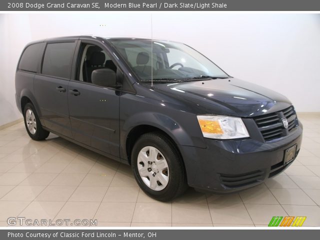 2008 Dodge Grand Caravan SE in Modern Blue Pearl