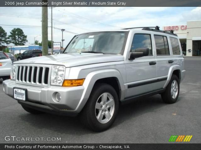 2006 Jeep Commander  in Bright Silver Metallic