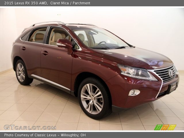 2015 Lexus RX 350 AWD in Claret Mica