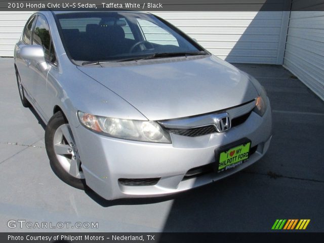 2010 Honda Civic LX-S Sedan in Taffeta White