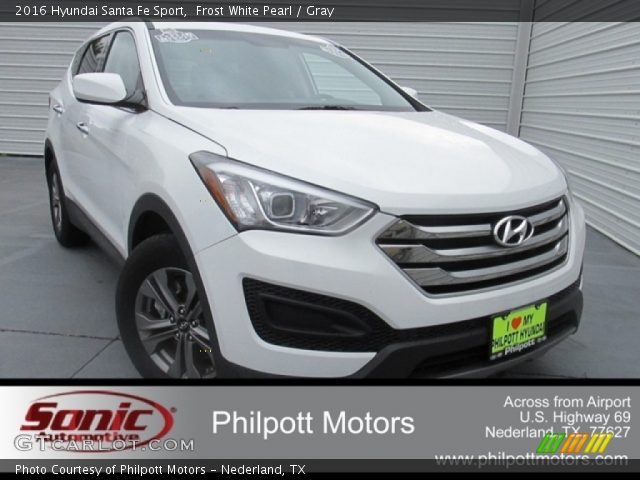 2016 Hyundai Santa Fe Sport  in Frost White Pearl