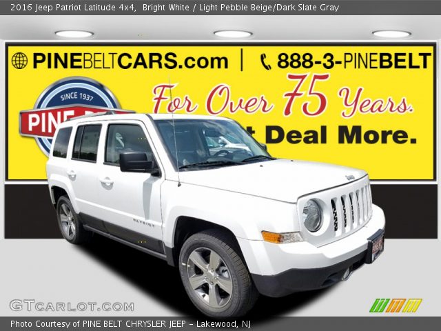 2016 Jeep Patriot Latitude 4x4 in Bright White