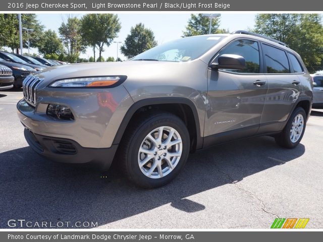 2016 Jeep Cherokee Sport in Light Brownstone Pearl