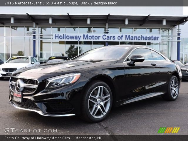 2016 Mercedes-Benz S 550 4Matic Coupe in Black