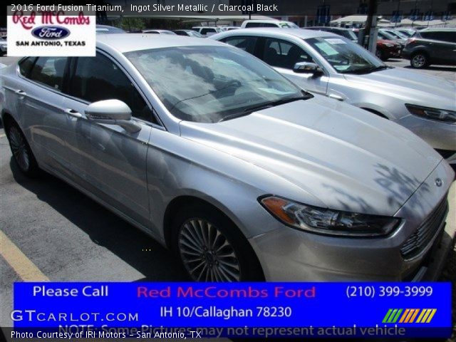 2016 Ford Fusion Titanium in Ingot Silver Metallic
