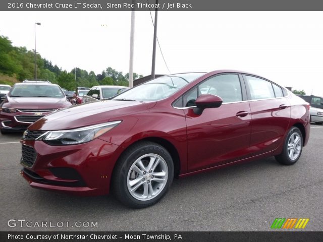 2016 Chevrolet Cruze LT Sedan in Siren Red Tintcoat