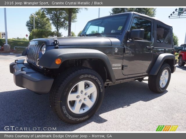 2016 Jeep Wrangler Sport in Granite Crystal Metallic