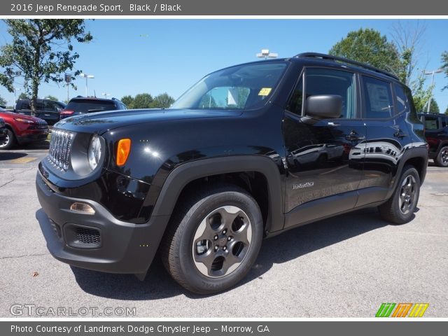 2016 Jeep Renegade Sport in Black