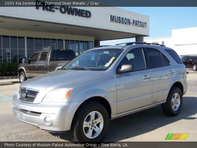 2003 Kia Sorento LX in Diamond Silver Metallic