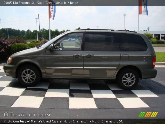 2005 Kia Sedona LX in Sage Green Metallic