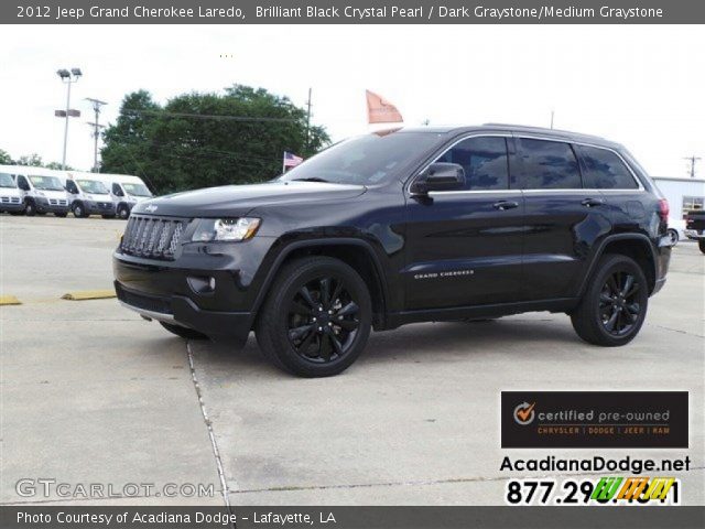 2012 Jeep Grand Cherokee Laredo in Brilliant Black Crystal Pearl