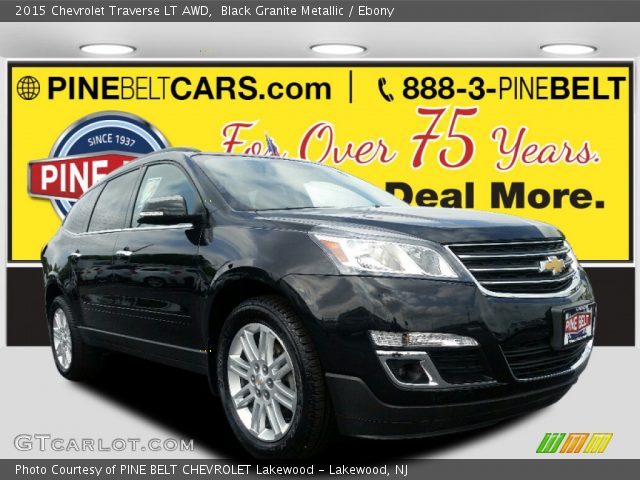 2015 Chevrolet Traverse LT AWD in Black Granite Metallic