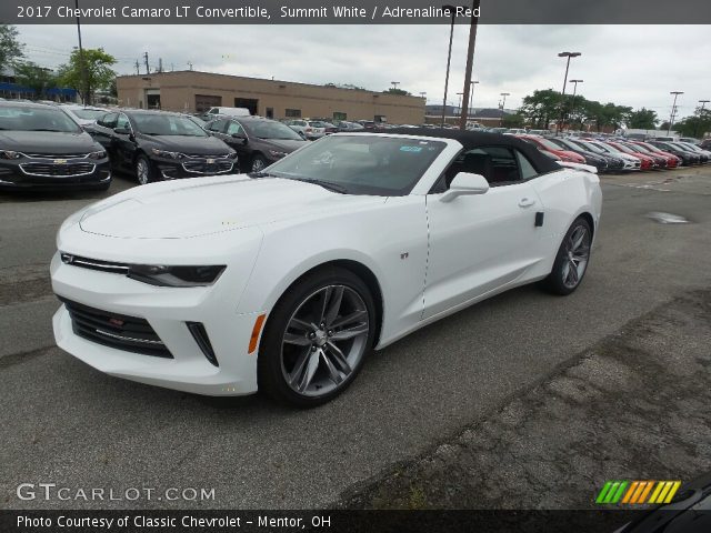 2017 Chevrolet Camaro LT Convertible in Summit White