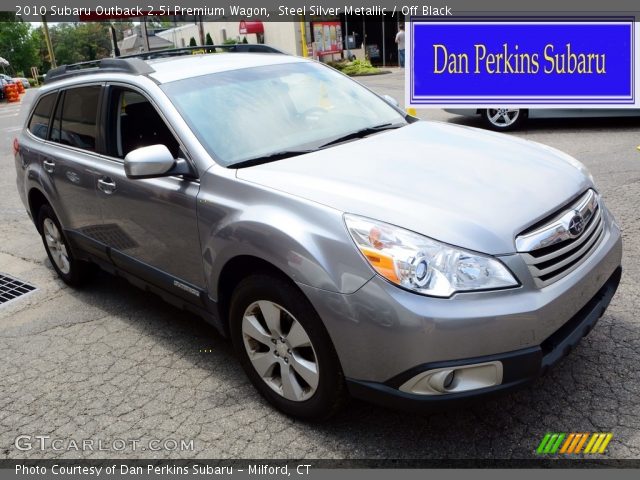 2010 Subaru Outback 2.5i Premium Wagon in Steel Silver Metallic