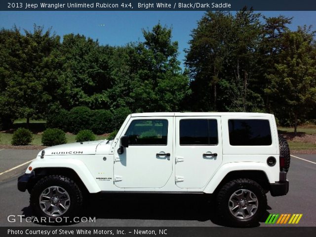 2013 Jeep Wrangler Unlimited Rubicon 4x4 in Bright White