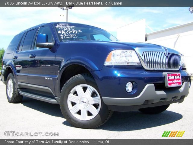 2005 Lincoln Aviator Luxury AWD in Dark Blue Pearl Metallic