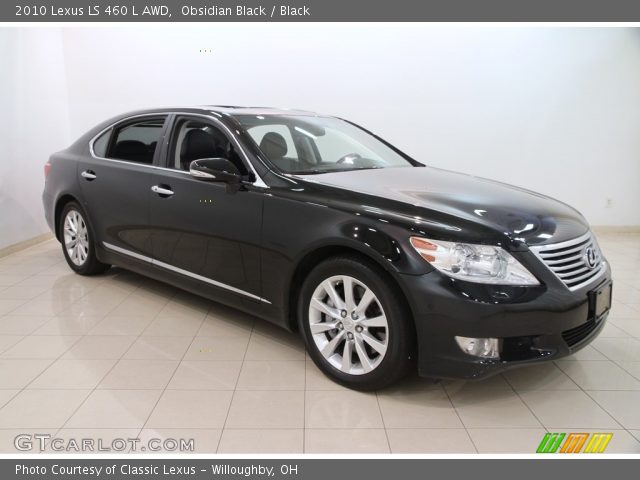 2010 Lexus LS 460 L AWD in Obsidian Black