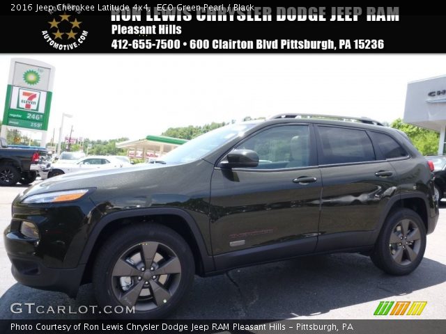 2016 Jeep Cherokee Latitude 4x4 in ECO Green Pearl
