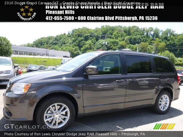 2016 Dodge Grand Caravan SXT in Granite Crystal Metallic