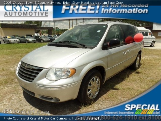 2005 Chrysler Town & Country Limited in Bright Silver Metallic