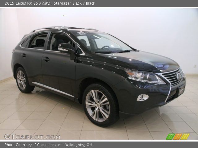 2015 Lexus RX 350 AWD in Stargazer Black