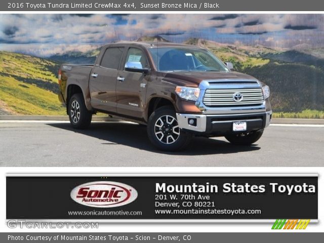 2016 Toyota Tundra Limited CrewMax 4x4 in Sunset Bronze Mica