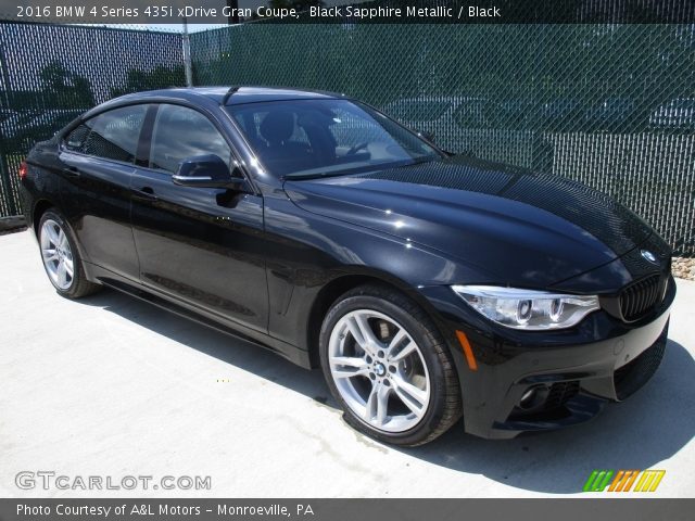 2016 BMW 4 Series 435i xDrive Gran Coupe in Black Sapphire Metallic