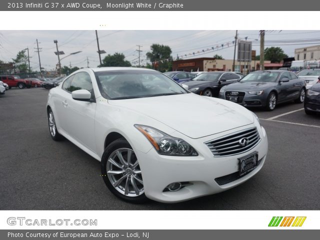 2013 Infiniti G 37 x AWD Coupe in Moonlight White