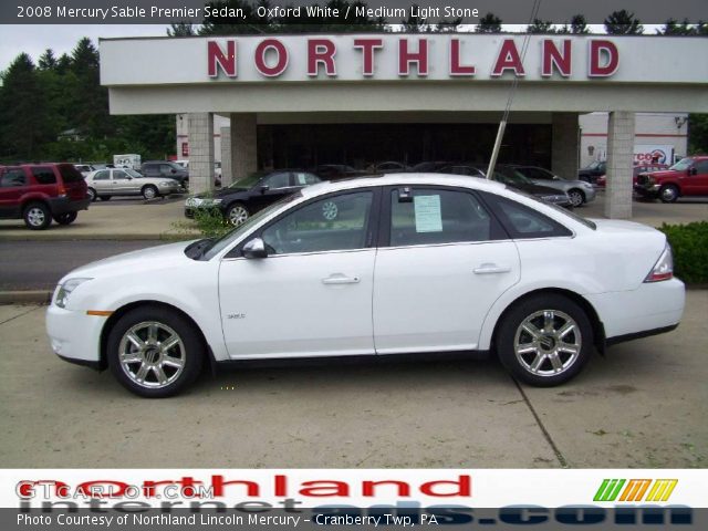 2008 Mercury Sable Premier Sedan in Oxford White