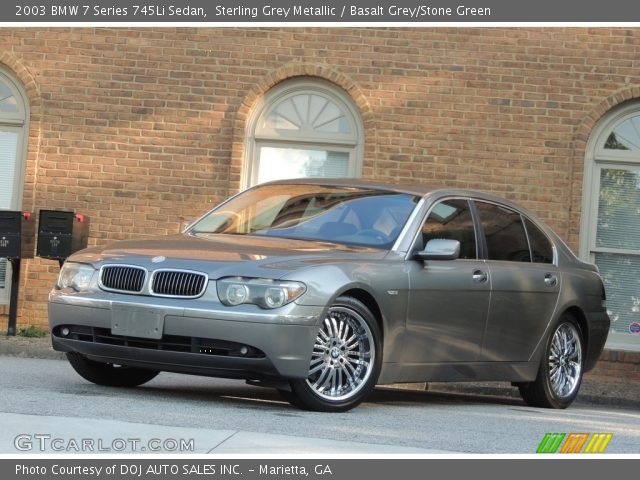 2003 BMW 7 Series 745Li Sedan in Sterling Grey Metallic