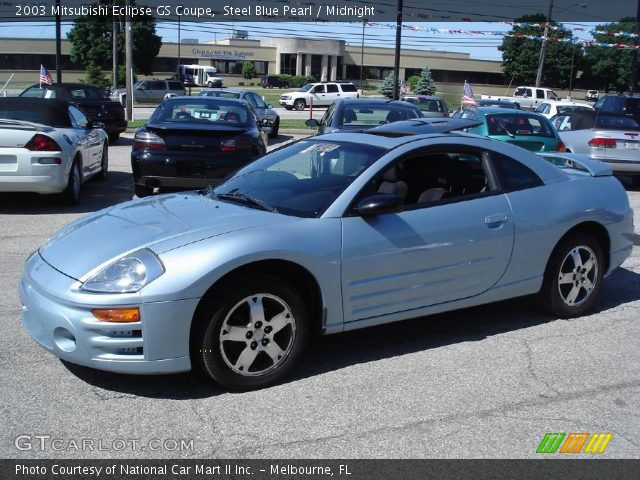 2003 Mitsubishi Eclipse GS Coupe in Steel Blue Pearl