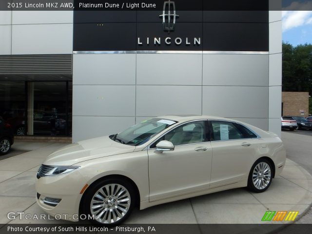 2015 Lincoln MKZ AWD in Platinum Dune