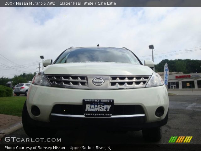 2007 Nissan Murano S AWD in Glacier Pearl White